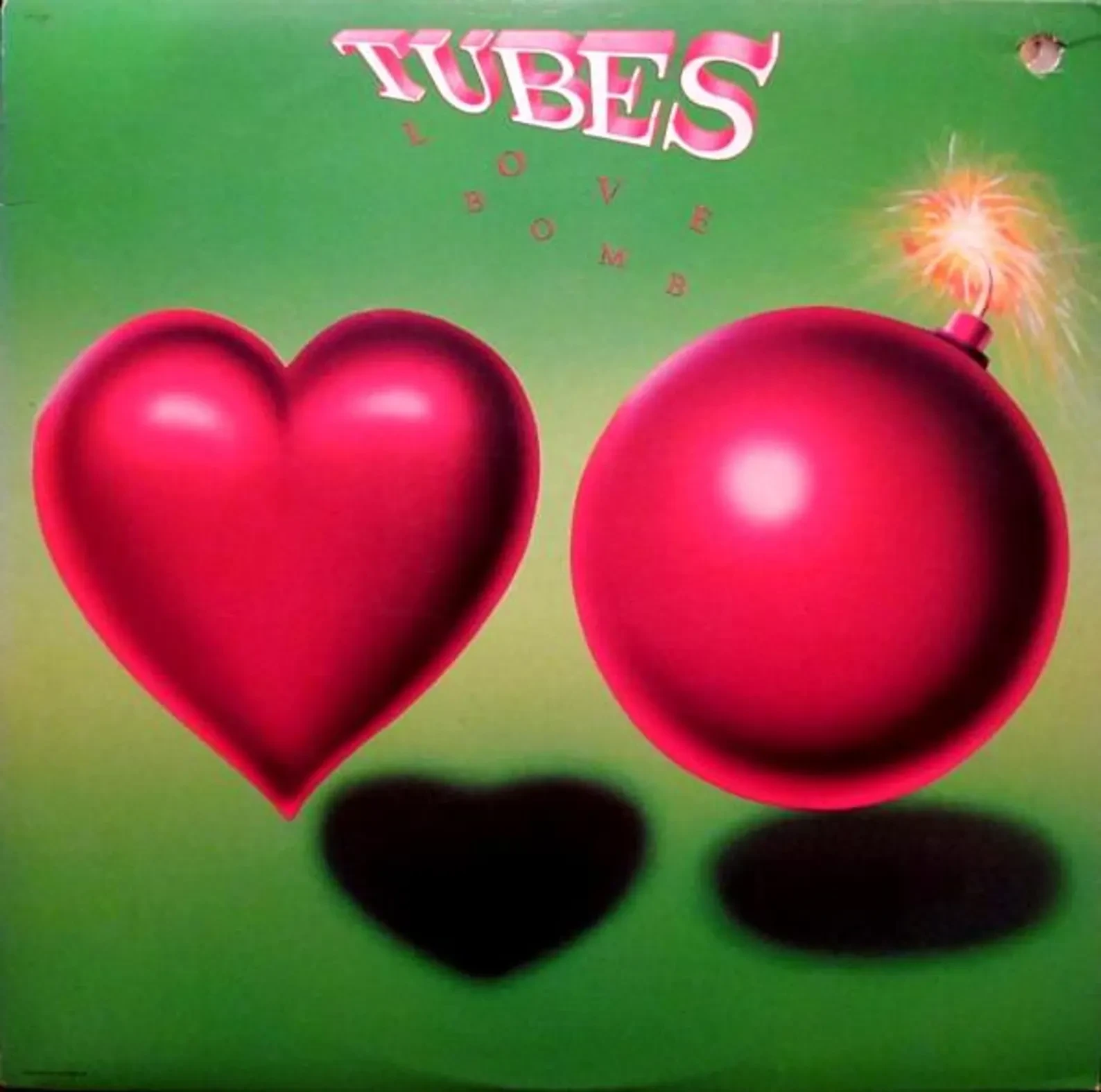 Love Bomb — 1985 album cover (Capitol Records)